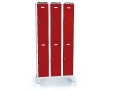  Divided cloakroom locker ALSIN with feet 1920 x 900 x 500